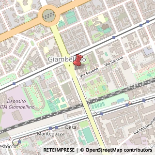 Mappa Via Filippo Brunelleschi, 7, 20146 Milano, Milano (Lombardia)