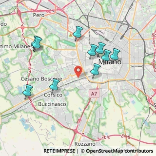 Mappa Via Privata Rosalba Carriera, 20146 Milano MI, Italia (4.41455)