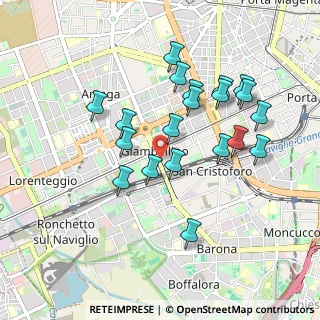 Mappa Via Privata Rosalba Carriera, 20146 Milano MI, Italia (0.877)