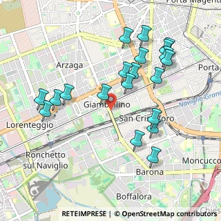 Mappa Via Privata Rosalba Carriera, 20146 Milano MI, Italia (1.029)