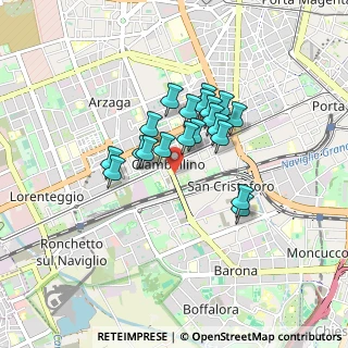 Mappa Via Privata Rosalba Carriera, 20146 Milano MI, Italia (0.6235)