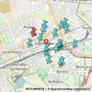 Mappa Via Privata Rosalba Carriera, 20146 Milano MI, Italia (0.775)