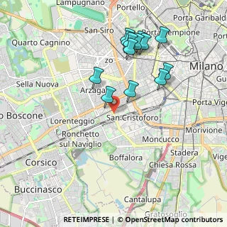 Mappa Via Privata Rosalba Carriera, 20146 Milano MI, Italia (1.94385)