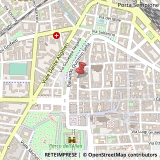 Mappa Via dei Cattaneo,  17, 28100 Novara, Novara (Piemonte)