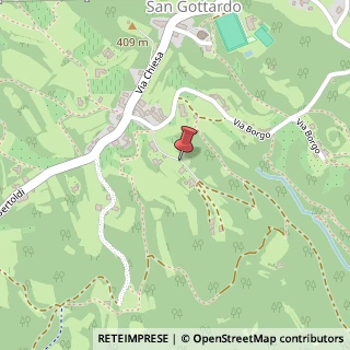 Mappa Via borgo -s. gottardo 6, 36020 Zovencedo, Vicenza (Veneto)