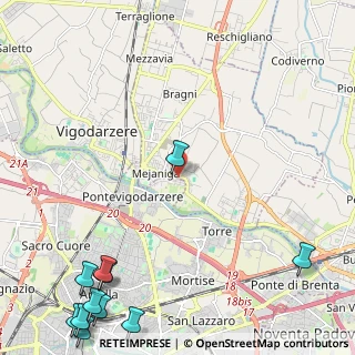 Mappa Via Negroponte, 35133 Padova PD, Italia (3.71636)