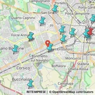 Mappa Largo Giambellino, 20146 Milano MI, Italia (2.63143)