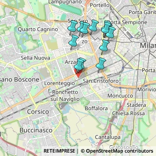 Mappa Largo Giambellino, 20146 Milano MI, Italia (1.90769)