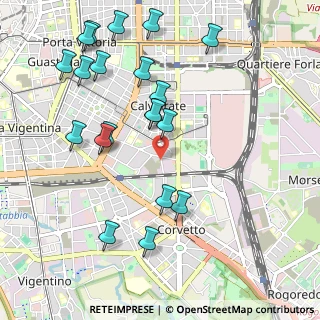 Mappa Calvairate, 20137 Milano MI, Italia (1.1405)