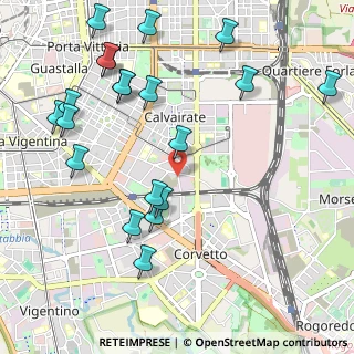 Mappa Calvairate, 20137 Milano MI, Italia (1.2415)