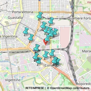 Mappa Via Giovanni Cadolini, 20137 Milano MI, Italia (0.765)