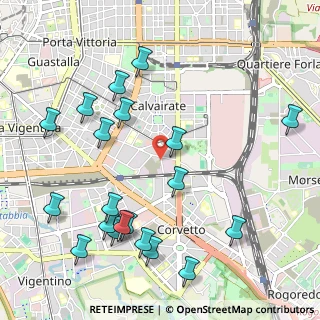 Mappa Calvairate, 20137 Milano MI, Italia (1.2315)
