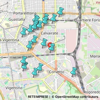 Mappa Calvairate, 20137 Milano MI, Italia (1.097)