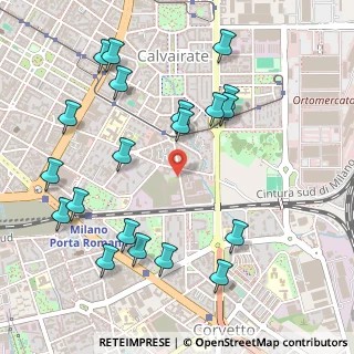 Mappa Calvairate, 20137 Milano MI, Italia (0.5895)