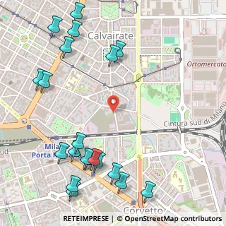 Mappa Calvairate, 20137 Milano MI, Italia (0.7075)