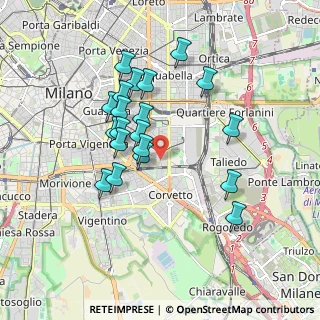 Mappa Via Giovanni Cadolini, 20137 Milano MI, Italia (1.6105)