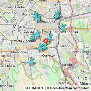 Mappa Calvairate, 20137 Milano MI, Italia (1.745)