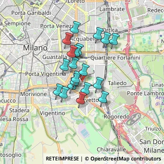 Mappa Via Giovanni Cadolini, 20137 Milano MI, Italia (1.323)