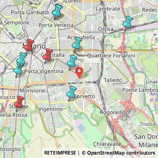 Mappa Via Giovanni Cadolini, 20137 Milano MI, Italia (2.69818)