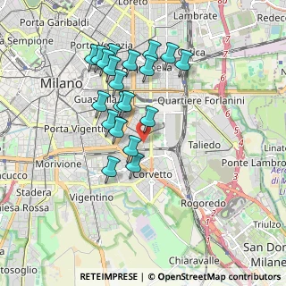 Mappa Calvairate, 20137 Milano MI, Italia (1.676)