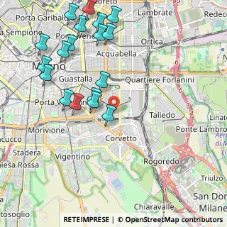 Mappa Calvairate, 20137 Milano MI, Italia (2.42833)