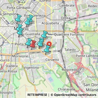 Mappa Via Giovanni Cadolini, 20137 Milano MI, Italia (1.97545)
