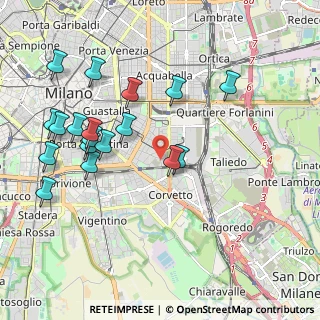 Mappa Via Giovanni Cadolini, 20137 Milano MI, Italia (2.135)