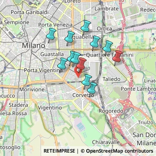 Mappa Calvairate, 20137 Milano MI, Italia (1.4225)