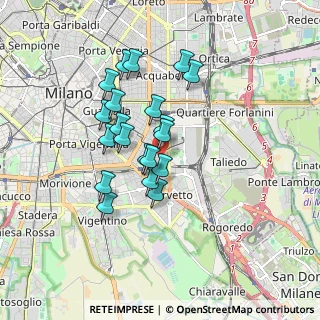 Mappa Calvairate, 20137 Milano MI, Italia (1.4285)