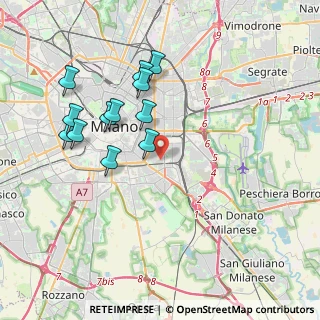 Mappa Calvairate, 20137 Milano MI, Italia (3.74583)
