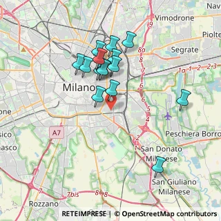 Mappa Via Giovanni Cadolini, 20137 Milano MI, Italia (3.30867)