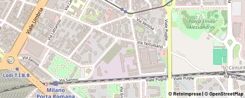 Mappa Milano
