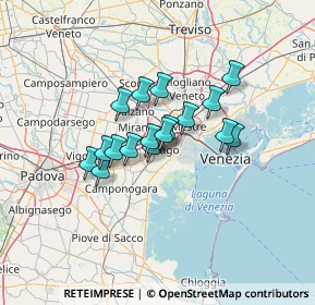 Mappa Via Monte Adamello, 30034 Mira VE, Italia (9.07824)