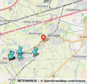 Mappa Via Monte Adamello, 30034 Mira VE, Italia (3.08455)