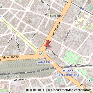 Mappa Piazzale Lodi, 3, 20137 Milano, Milano (Lombardia)