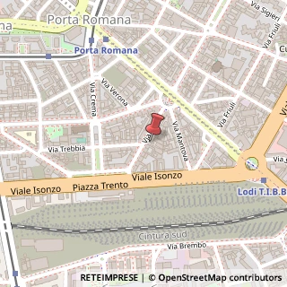 Mappa Via Adige, 13, 20135 Milano, Milano (Lombardia)