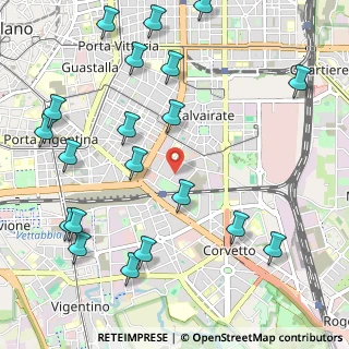 Mappa Via Pier Candido Decembrio, 20137 Milano MI, Italia (1.34)