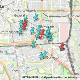 Mappa Via Pier Candido Decembrio, 20137 Milano MI, Italia (0.813)