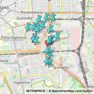 Mappa Via Pier Candido Decembrio, 20137 Milano MI, Italia (0.7005)