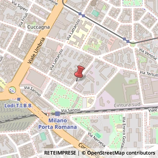 Mappa Via Pier Candido Decembrio, 22, 20137 Milano, Milano (Lombardia)