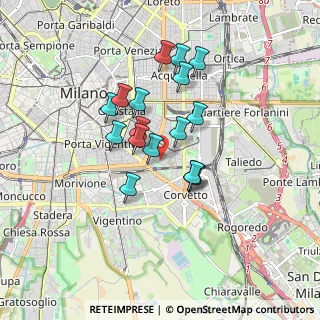 Mappa Via Pier Candido Decembrio, 20137 Milano MI, Italia (1.37235)