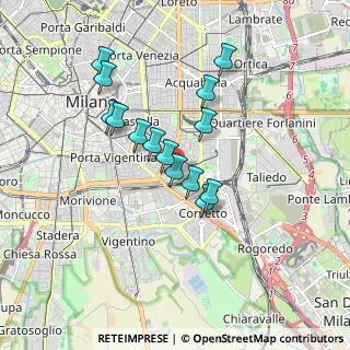 Mappa Via Pier Candido Decembrio, 20137 Milano MI, Italia (1.46071)