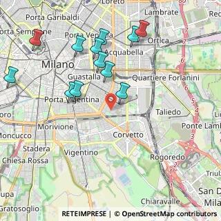 Mappa Via Pier Candido Decembrio, 20137 Milano MI, Italia (2.19917)