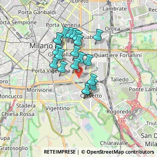 Mappa Via Pier Candido Decembrio, 20137 Milano MI, Italia (1.4065)