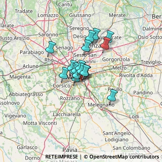 Mappa Via Pier Candido Decembrio, 20137 Milano MI, Italia (8.24471)