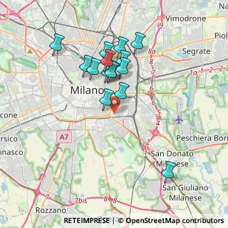 Mappa Via Pier Candido Decembrio, 20137 Milano MI, Italia (3.30467)