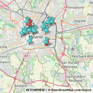 Mappa Via Pier Candido Decembrio, 20137 Milano MI, Italia (3.56)