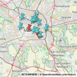 Mappa Via Pier Candido Decembrio, 20137 Milano MI, Italia (2.9575)