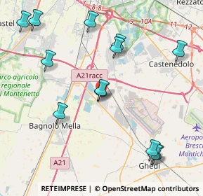 Mappa 25010 Montirone BS, Italia (4.74538)