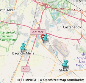 Mappa 25010 Montirone BS, Italia (8.3815)